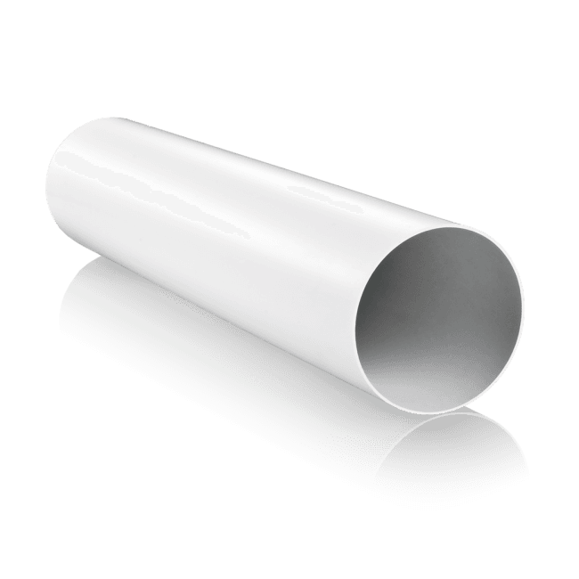 Blauberg UK Plastivent Round PVC Smooth Wall Ducting 100mm