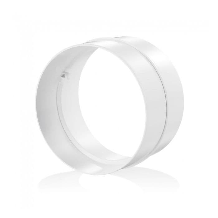 Blauberg Round Circular Plastic Ventilation Duct Pipe Joining Coupler ...