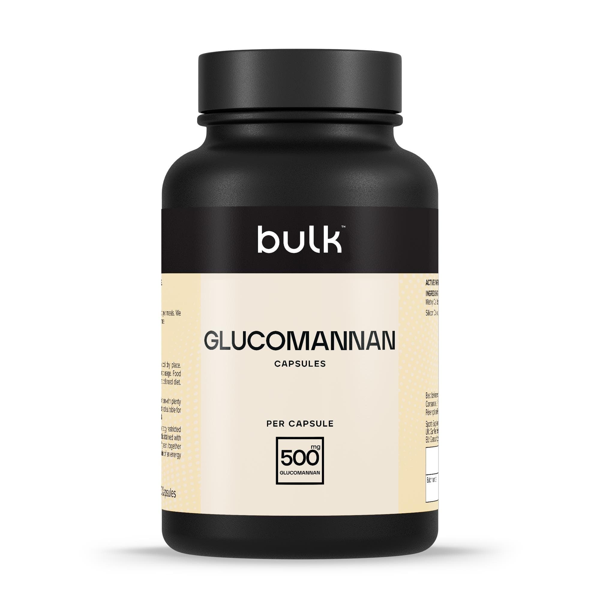 Glucomannan Capsules | Konjac Capsules | Bulk™ UK