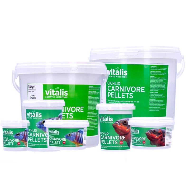 Vitalis Rift Lake Cichlid Pellets Red - Buy Aquarium Fish