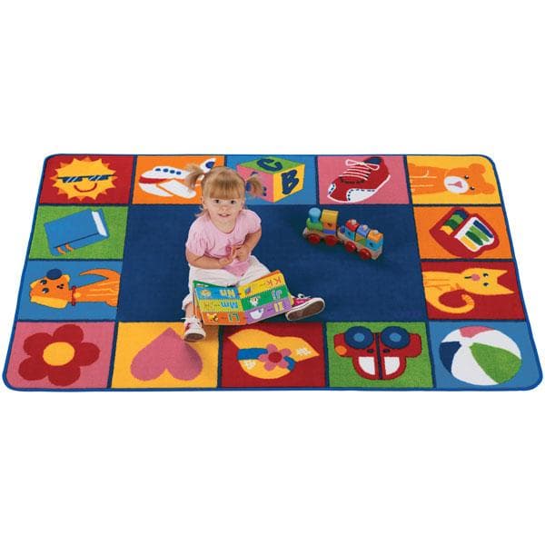 Toddler Blocks Rug | Toddler Preschool Rugs