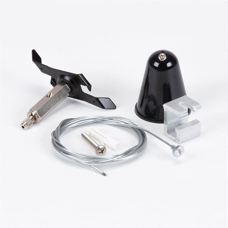 LED Linear Trunking Suspension Kit Lighting System Wire Hanging Fixtures