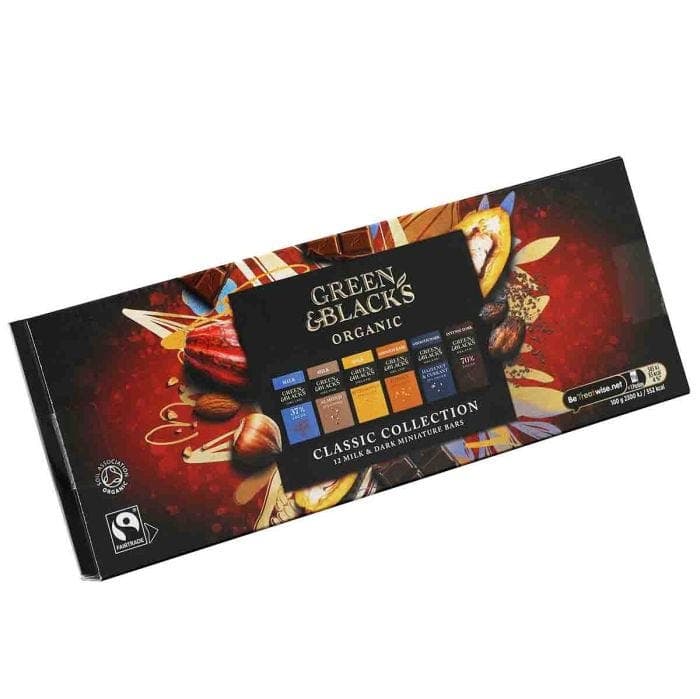 Green & Black's Organic Tasting Collection, Box of 25 Assorted ...