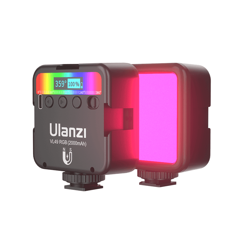 Ulanzi VL49 RGB Mini Led Video Light For Smartphone & DSLR | Camera2u ...