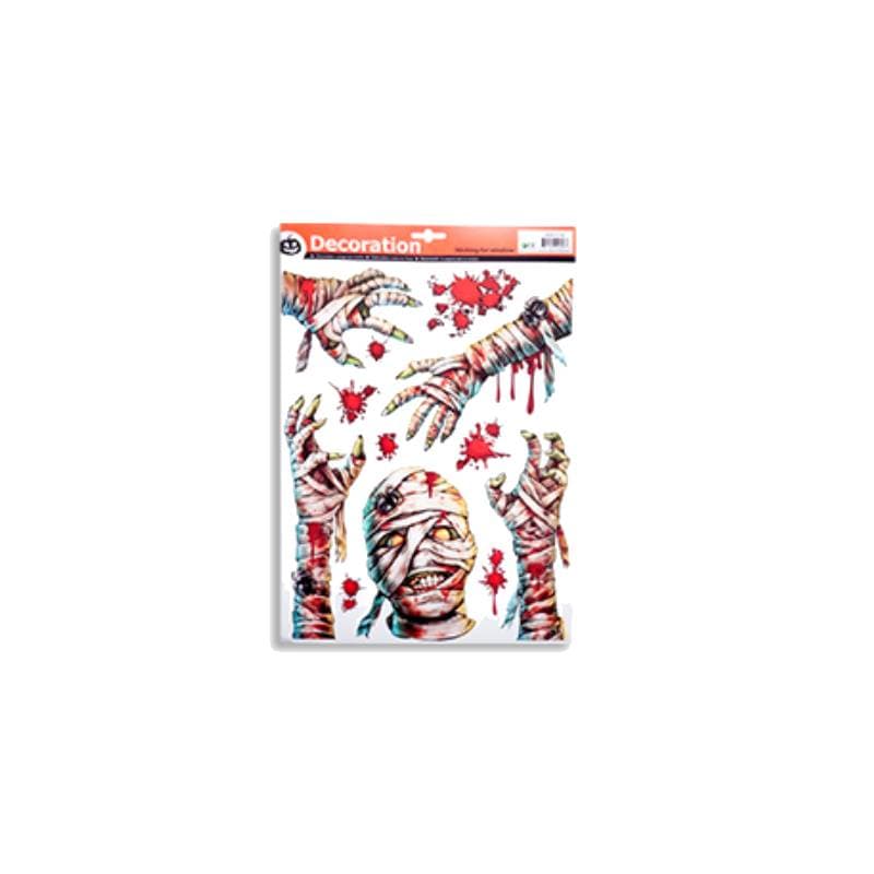Bloody Zombie Window Cling Sheets - Cappel's
