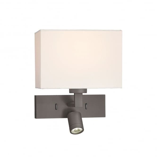 Dar Lighting MOD7163L Modena Switched Wall Fitting Only In Bronze ...