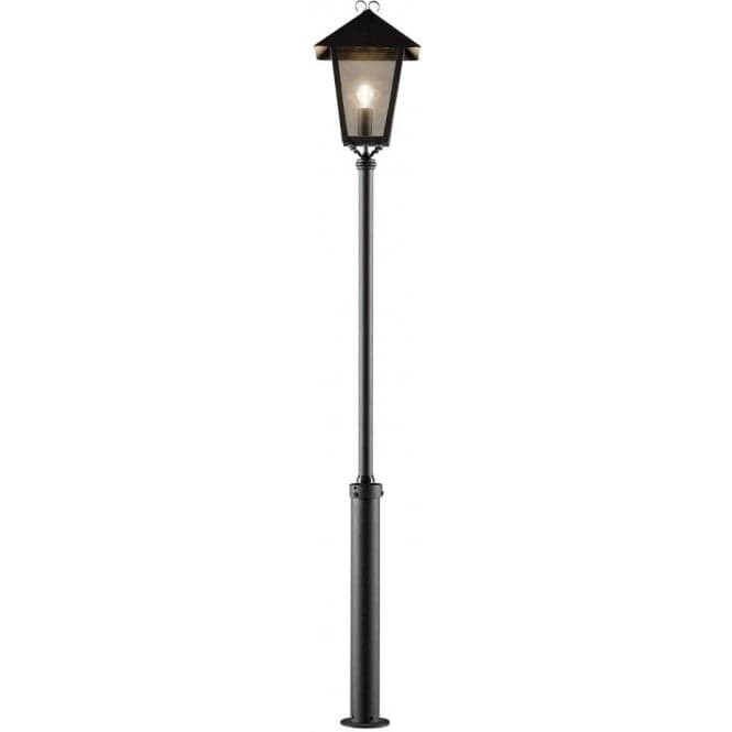 Konstsmide 437-750 Benu Single Light Large Outdoor Post Light In Matt ...