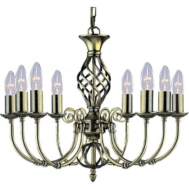 Searchlight Lighting 8398-8 Zanzibar 8 Light Multi-Arm Ceiling Fitting ...