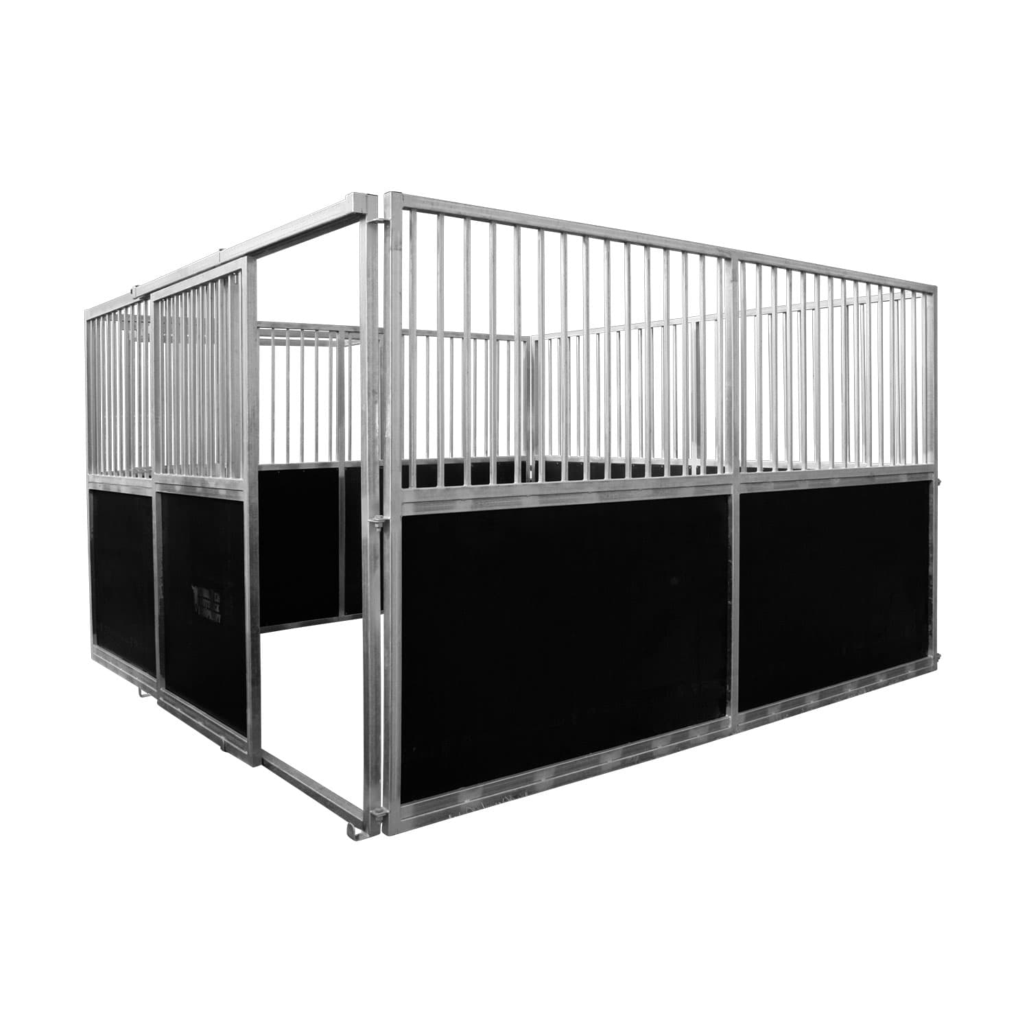 Horse Stable Partition Front Wall - Cavalier Livestock Equipment