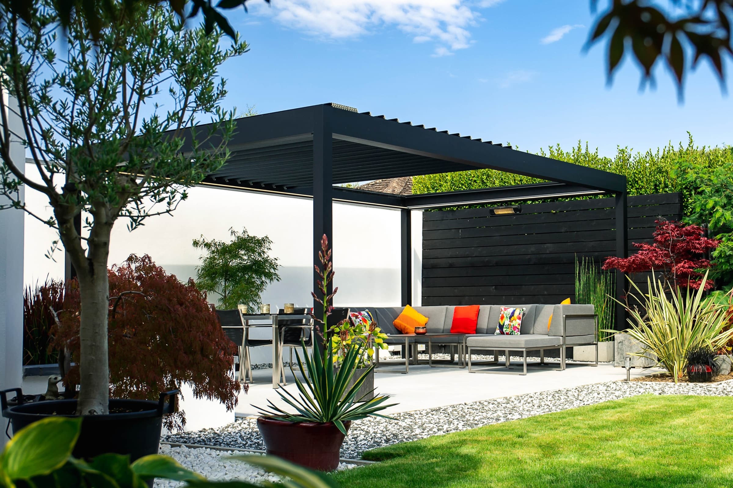 Prestige Retractable Outdoor Living Pod™ | Caribbean Blinds