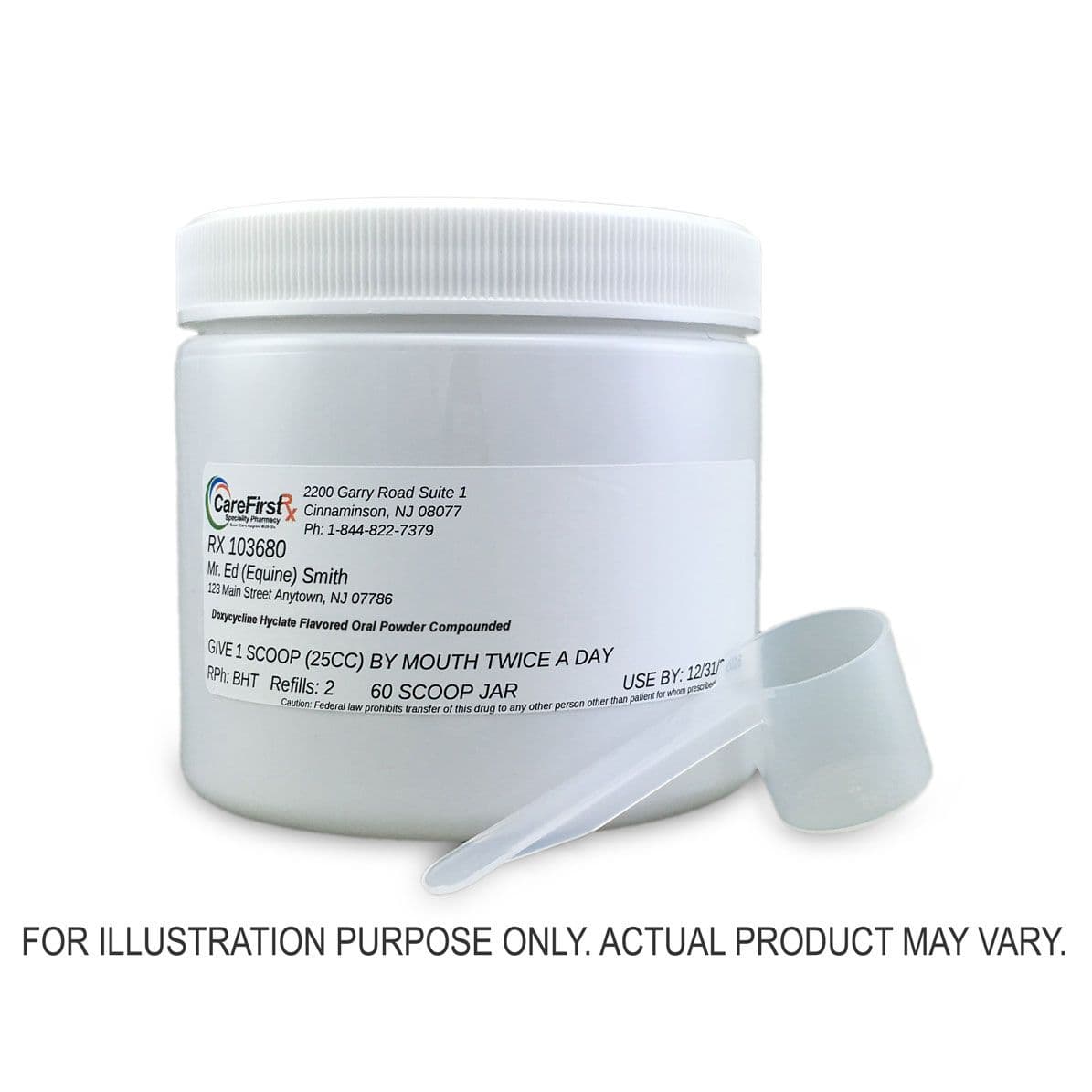 Doxycycline Hyclate Flavored Oral Powder Compounded