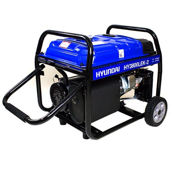 Hyundai HY3800LEK-2 Petrol Generator 3.2kW / 4.00kVa* Electric Start
