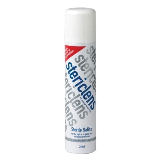 Stericlens Sterile Saline Spray 240ml | Wound Cleansing | Chemist.net ...