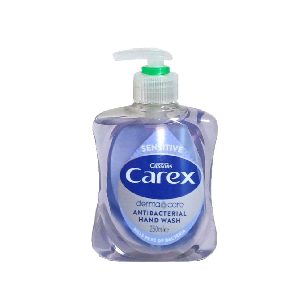 Carex Sensitive Antibacterial Hand Wash 250ml - Toiletries from Chemist ...