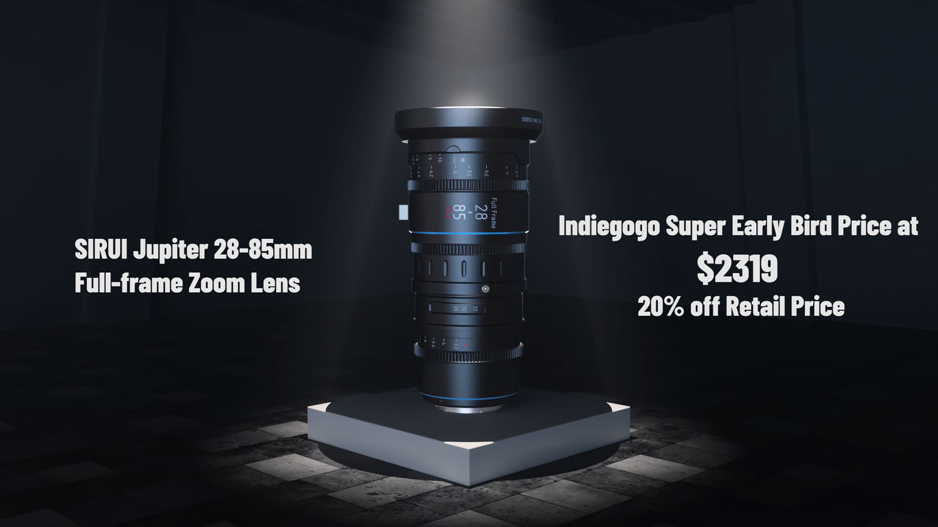 SIRUI Jupiter Full Frame Cine Lenses Announced – Soon on Indiegogo | CineD