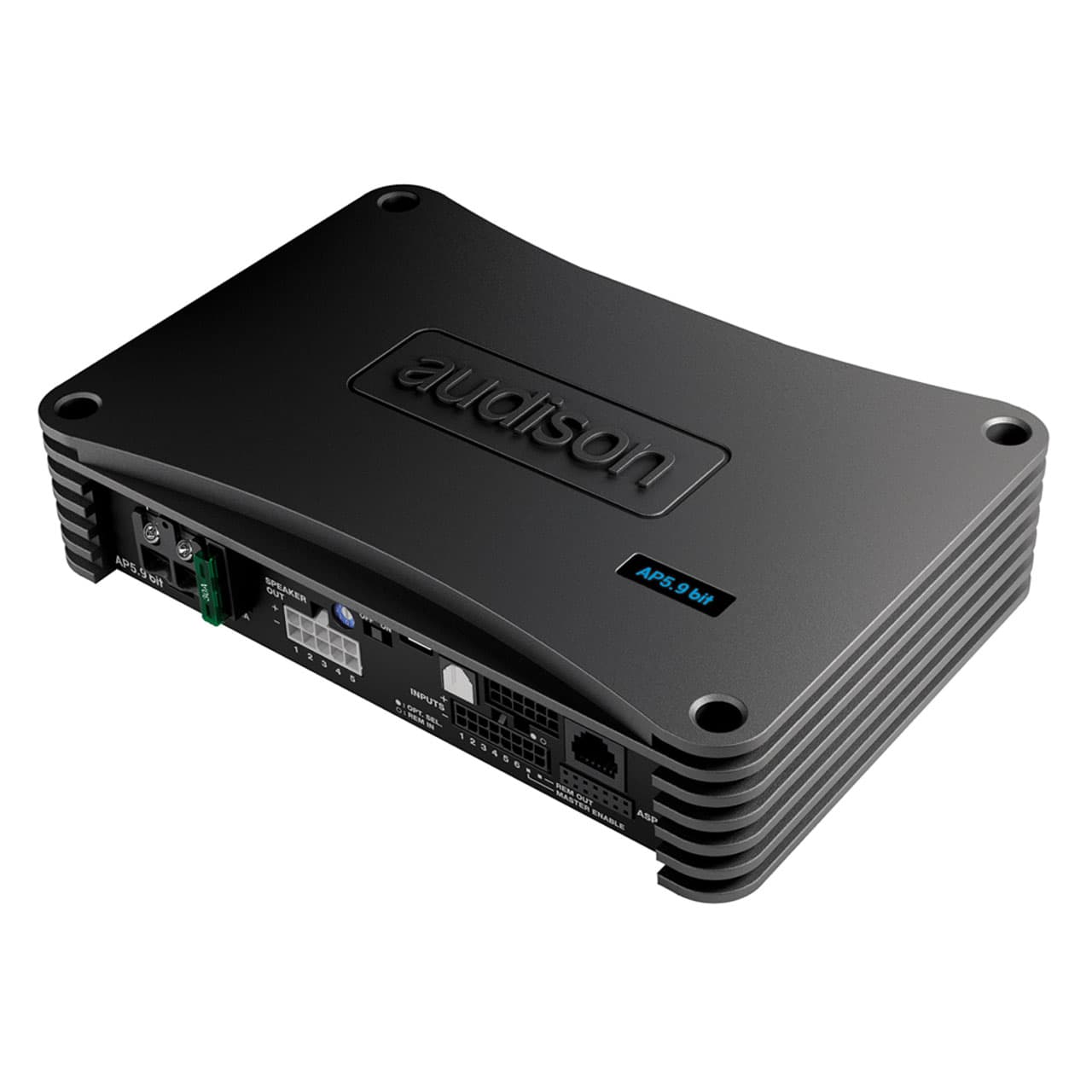 Audison Prima 5 Ch. Amplifier with 9 Channel DSP: AP59BIT