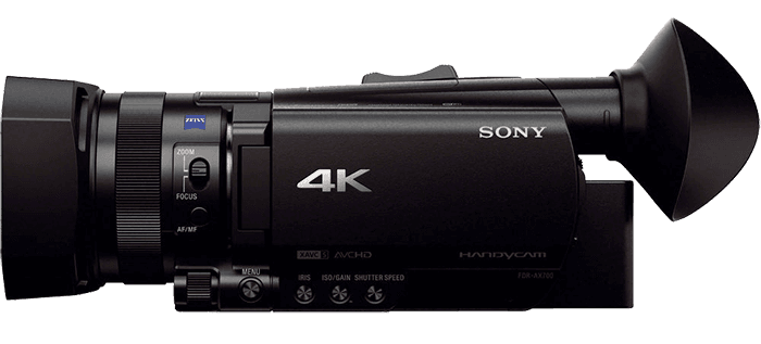 Sony FDR-AX700 4K HDR Camcorder | Clifton Cameras