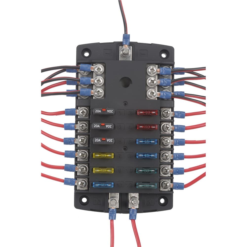 Narva 12-Way Standard ATS Blade Fuse Box