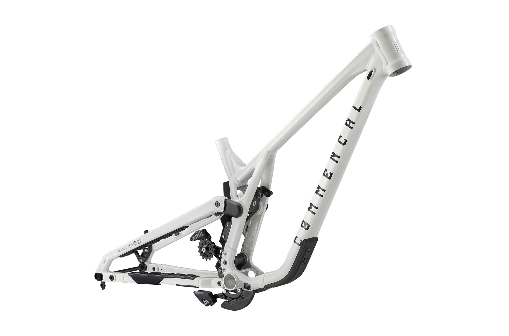 COMMENCAL | FRAME COMMENCAL SUPREME DH V5 GLITTERY WHITE