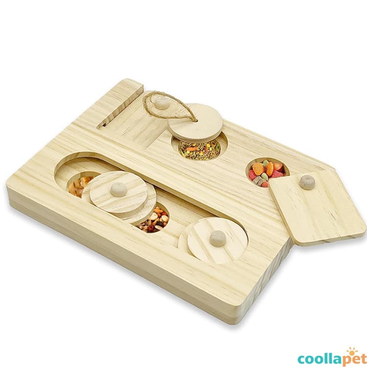 Niteangel Treat Dispenser Puzzle Toy for Small Animals