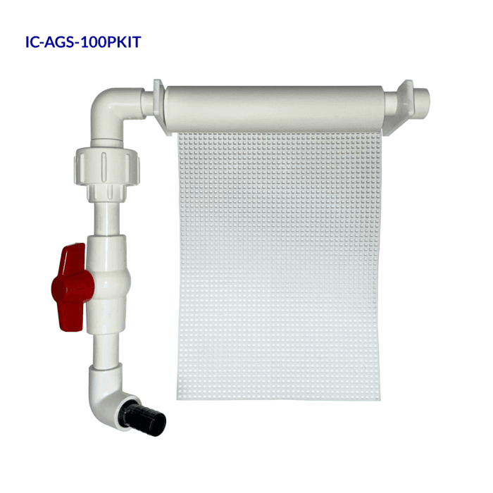 IceCap Algae Scrubber Complete Plumbing Kit with Mesh | CoralVue