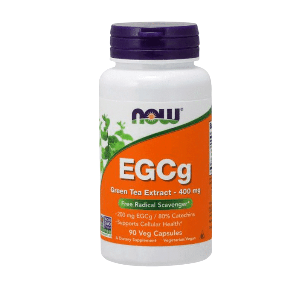 NOW Foods EGCg Green Tea Extract 400 mg - 90 Veg Capsules | Cosmetology ...