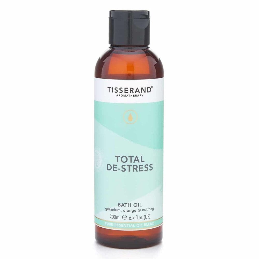 Tisserand Aromatherapy Total De-Stress Bath Oil 200ml