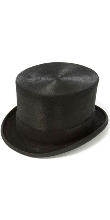 Christys’ London Luxury Black Fur Felt Melusine Top Hat: the perfect ...