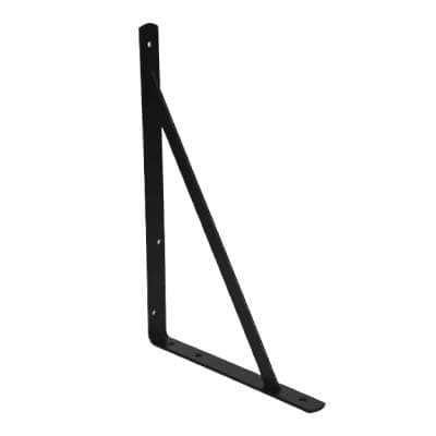 Rothley Heavy Duty Shelf Bracket Matt Black - Debonair Joinery Products