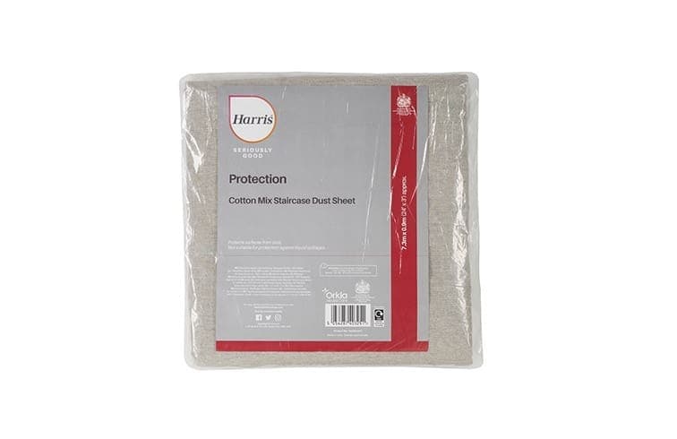 Harris Seriously Good Cotton Dust Sheet Staircase 7.3m x 0.9m | Decor 8 ...