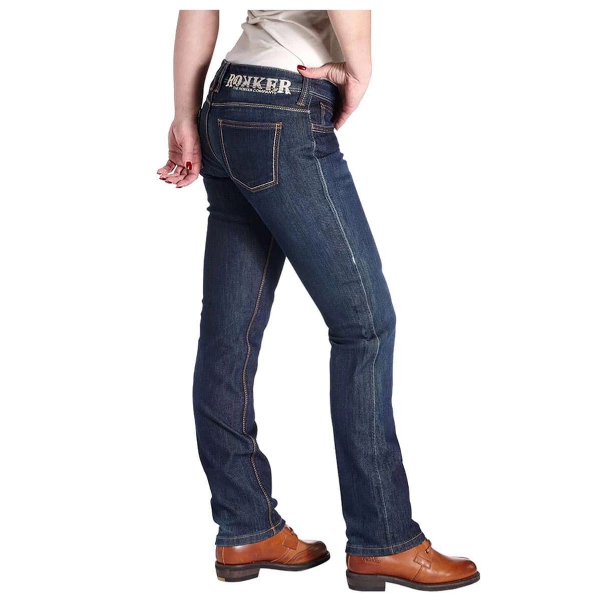 Rokker Revolution Stretch Motorcycle Jeans Lady - Women