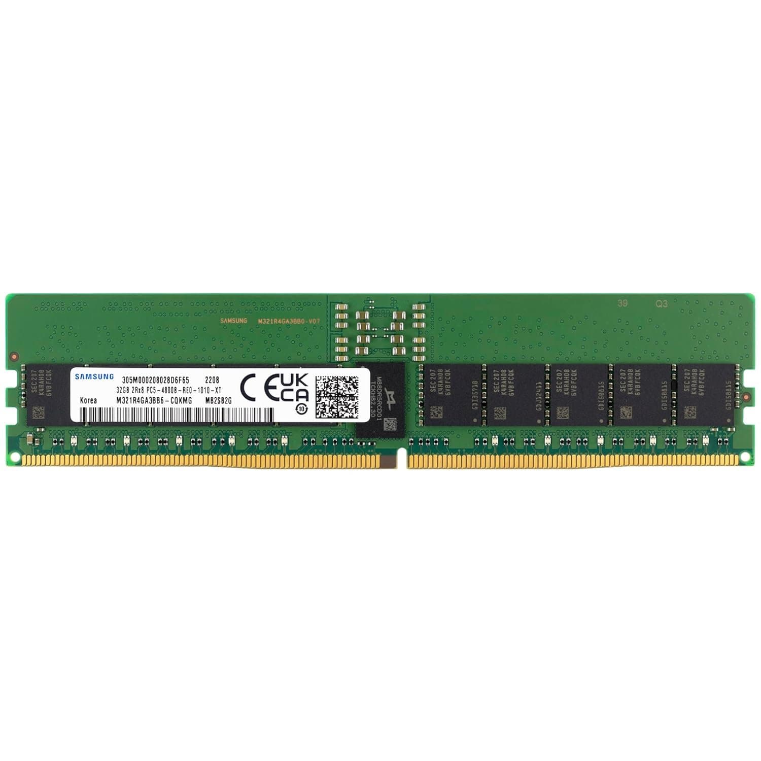 SAMSUNG 128GB (1x128GB) PC5-38400 DDR5 RDIMM Server Memory - DubaiGamers