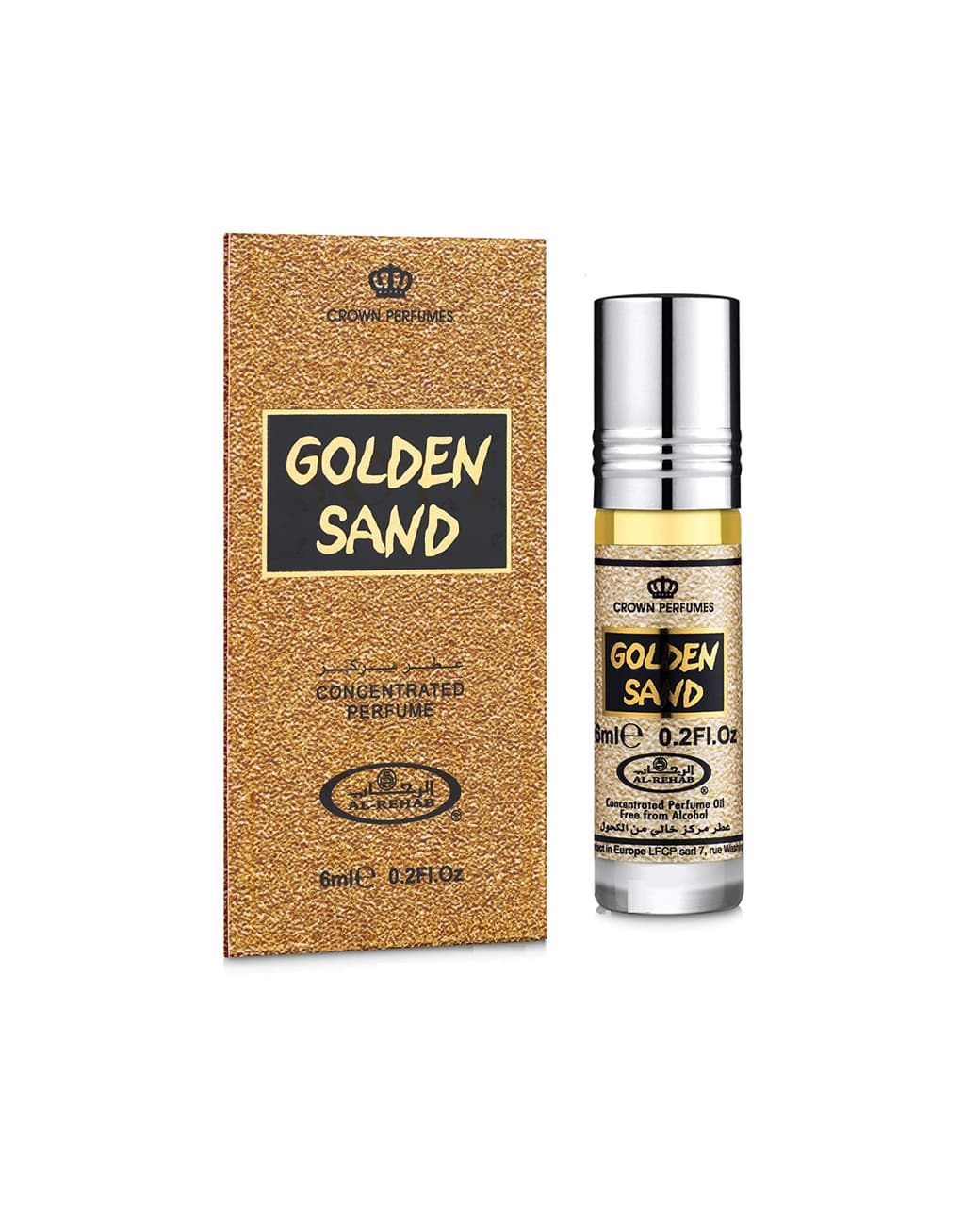 Golden Sand 6ml Roll On by Al Rehab | Perfume Oil | E&A Distribution