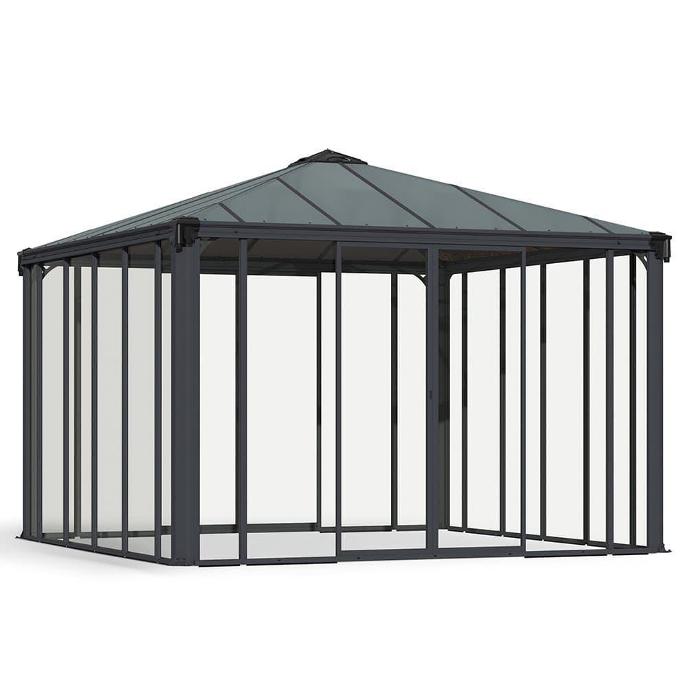12 x 12 Palram Canopia Ledro Enclosed Gazebo - elbec - elbec garden ...
