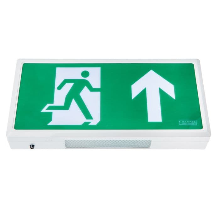 Channel Safety LED Emergency Exit Sign 3 Hour Maintained