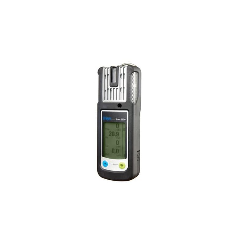 Draeger X-am 2500 Multi Gas Detector H2S, CO, O2, LEL (all explosive gases)
