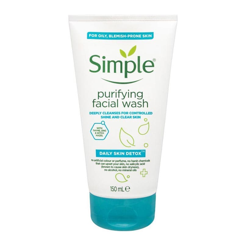 Simple Daily Skin Detox Purifying Gel Wash 150ml - Eshaistic.pk