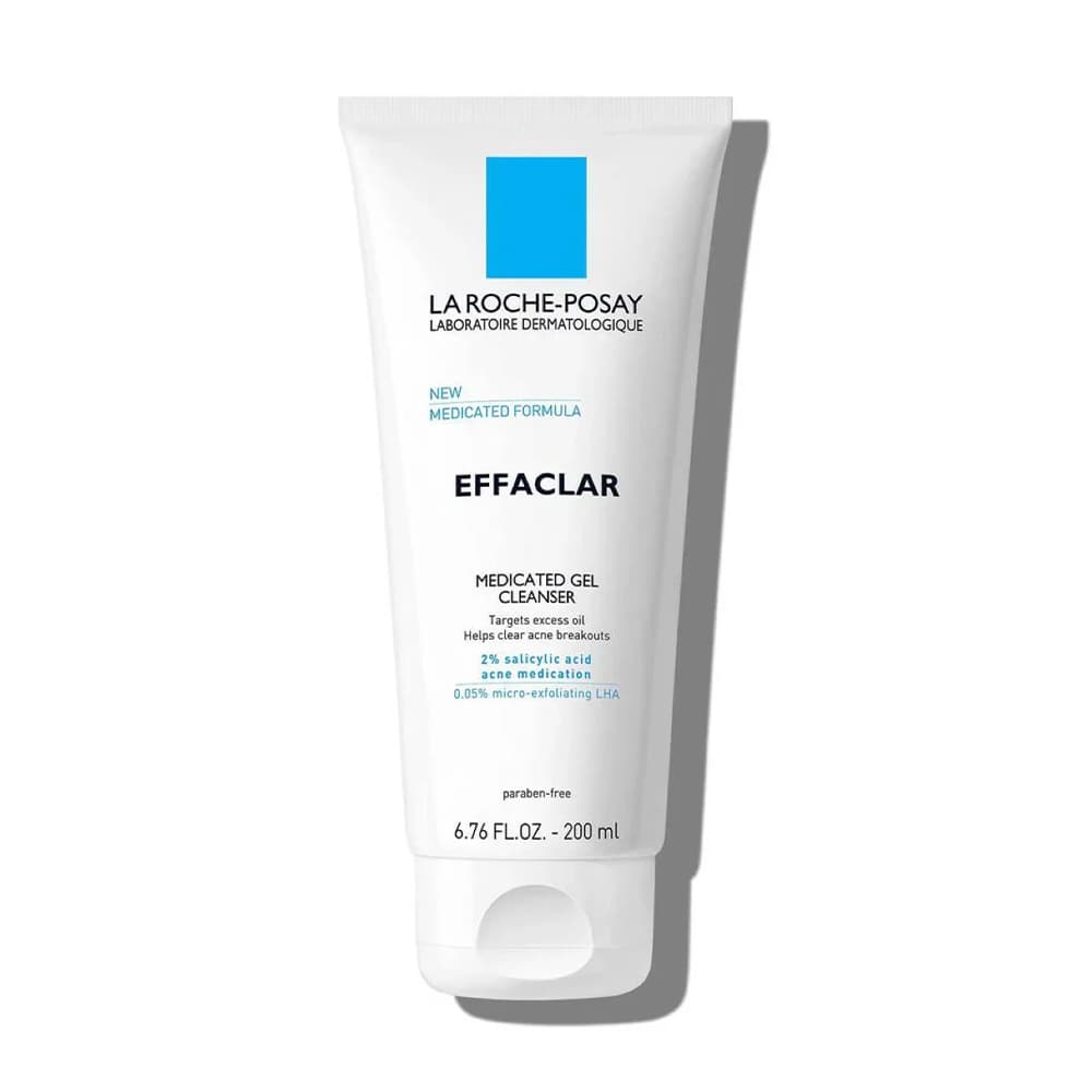 La Roche-Posay Effaclar Medicated Gel Cleanser Acne Face Wash ...