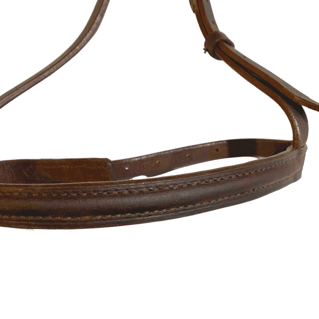 Leather Cavesson Noseband - Europa Saddlery