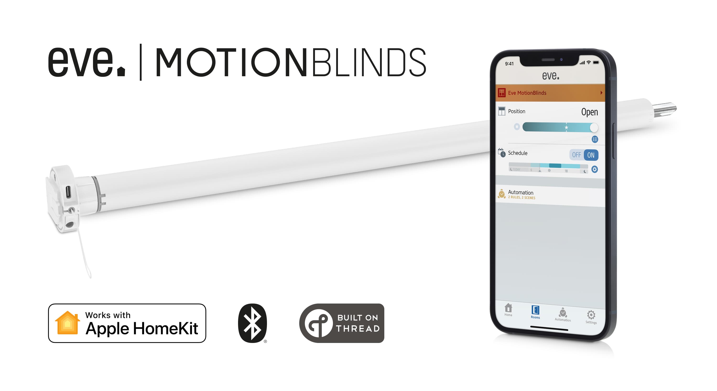 Eve MotionBlinds - a collaboration of Eve and Coulisse | evehome.com