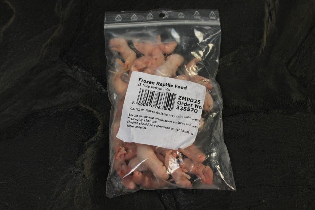 PLT Frozen Pinkie Mice - 2g+ | Evolution Reptiles | Order now