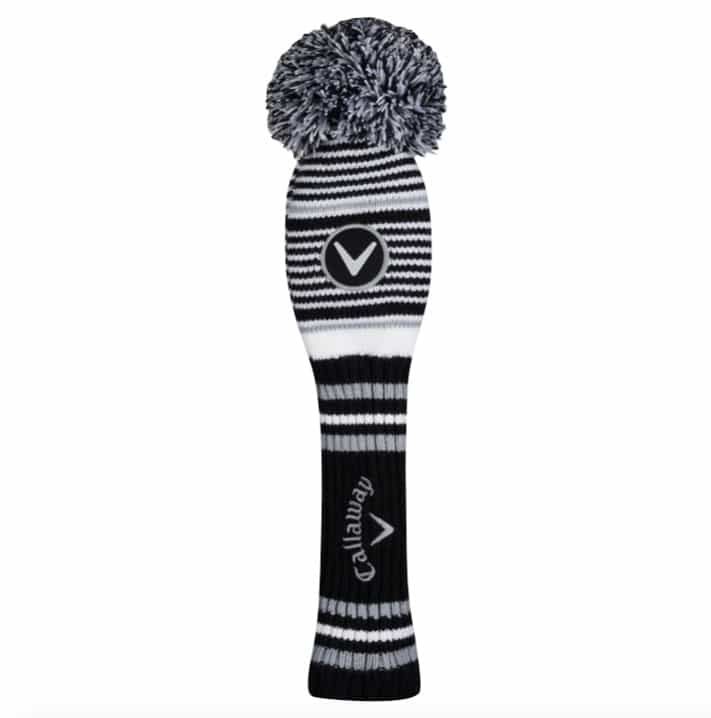 Callaway Pom Pom Knit Fairway Headcovers - Black / White - ExpressGolf ...