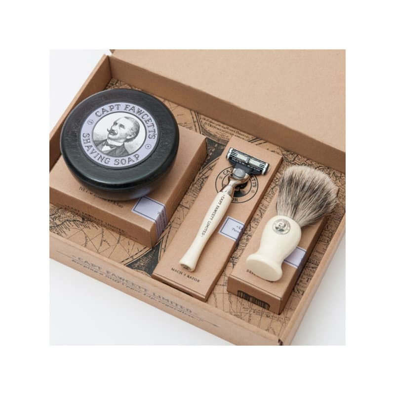 Captain Fawcett's Shaved Gift Set