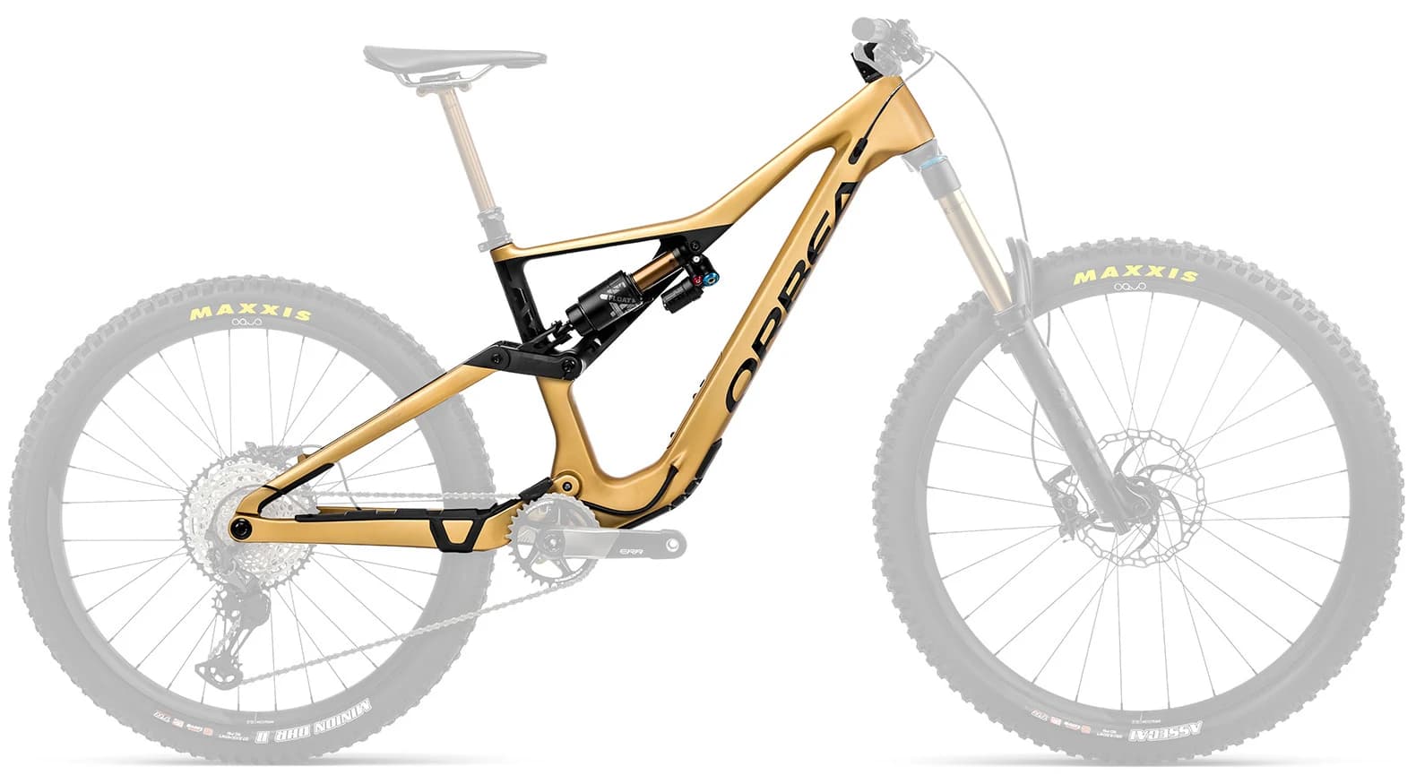 Orbea RALLON+X2 2POS FK 2023 Mountainbike Carbon frame goud L ...
