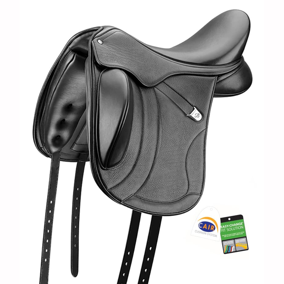 Bates Innova Monoflap Dressage Saddle, Versatile, Adjustable