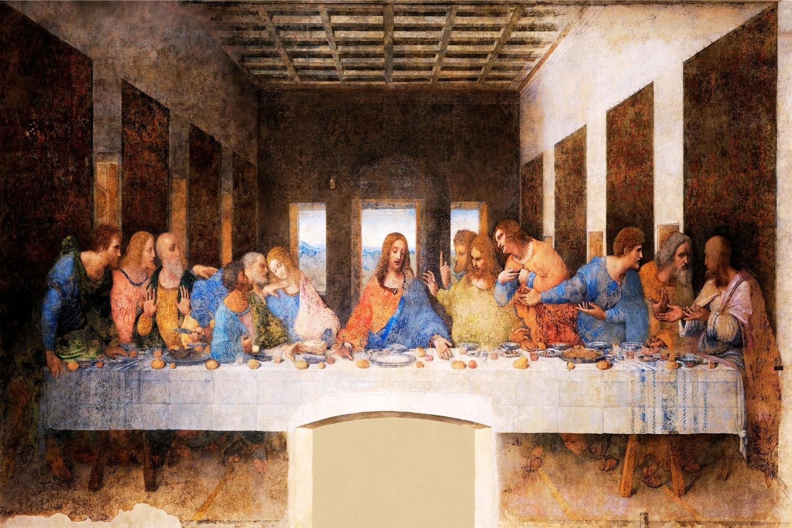 The Last Supper Leonardo Da Vinci | Poster - Framed Canvas Art