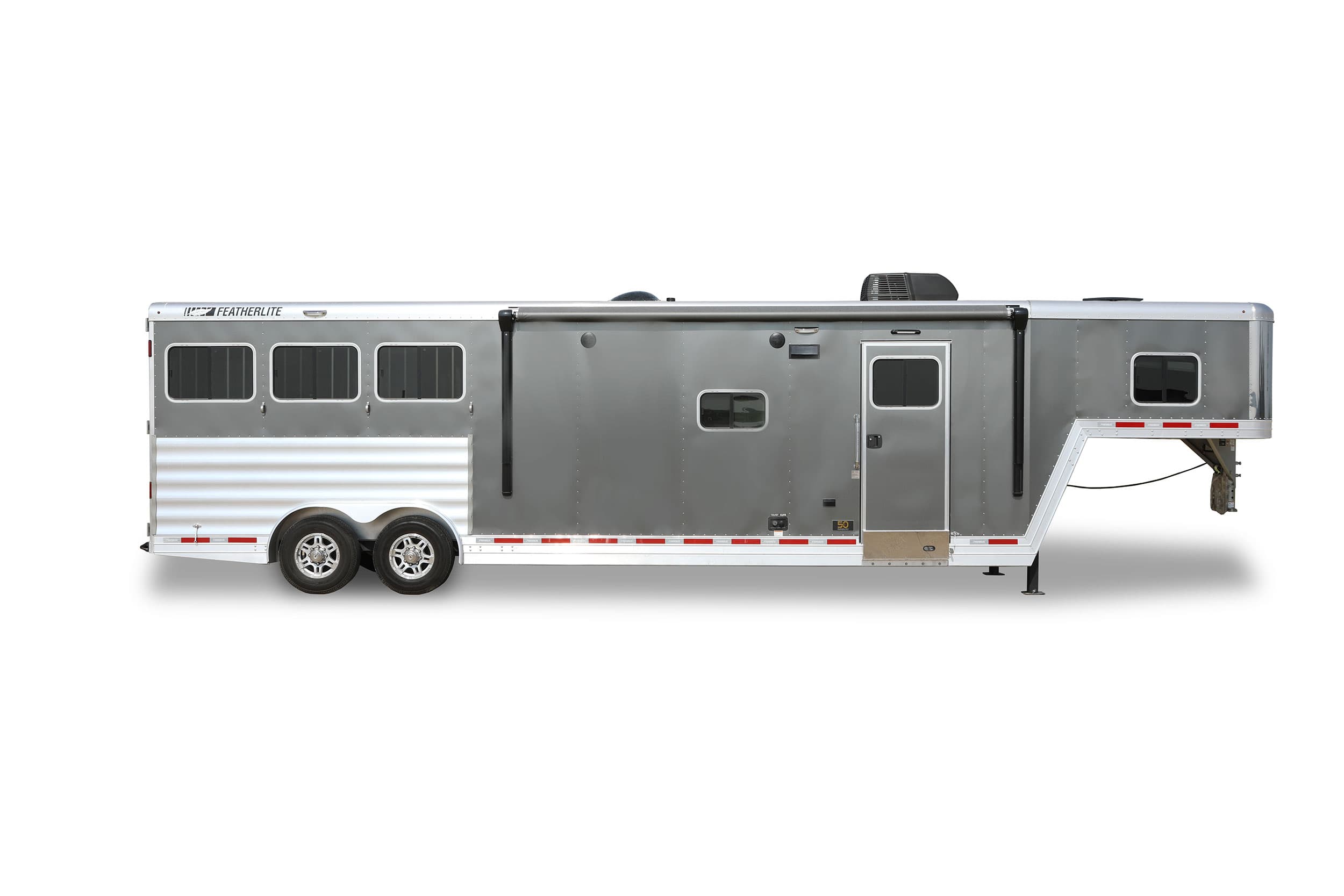 Horse Trailers with Living Quarters - Model 9808 - Featherlite Trailers