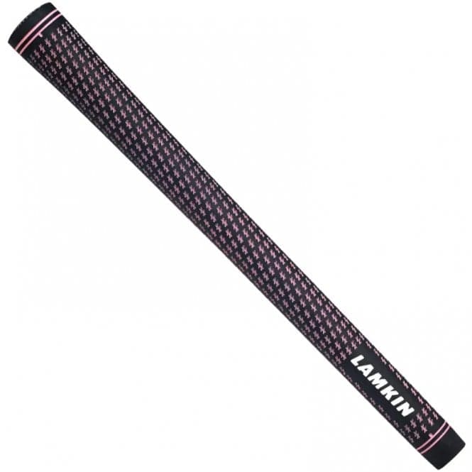 Lamkin Ladies Crossline Std 58R - Black/Pink - Grips from Gamola Golf ...