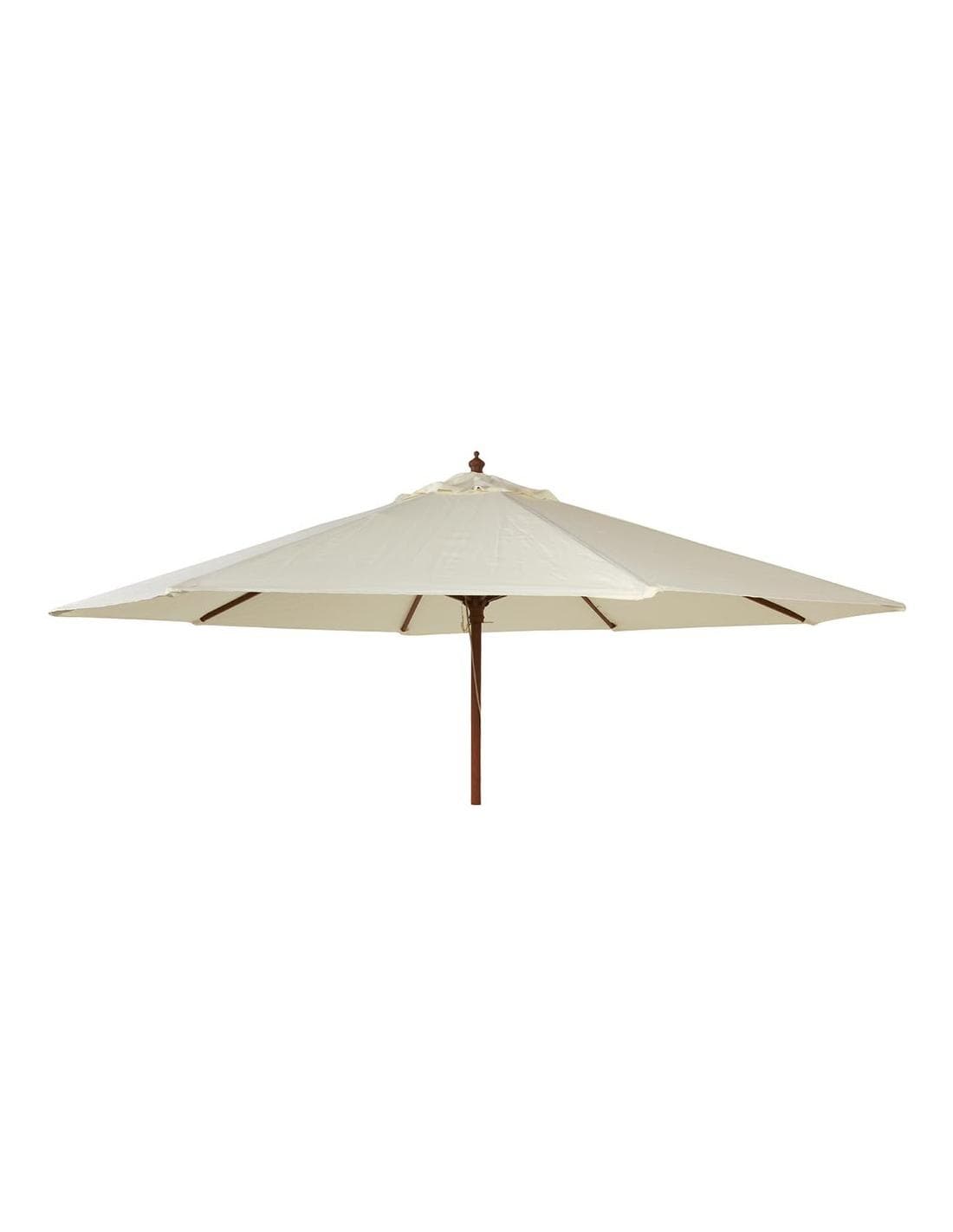 Alexander Rose UP27 Hardwood 2.7m Round Parasol - Ecru | Tincleton ...