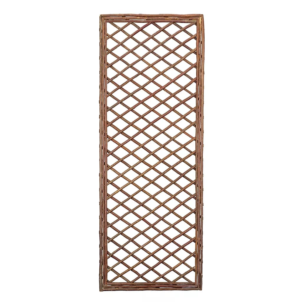 Black Garden Willow Trellis Panels - Modern Framed Supports for Climbi ...